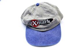 3306 Exmark Strapback Hat Beige/blue Bill Nos
