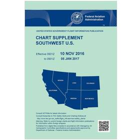 4332810909 Faa Charts Chart Supplement Southwest Always Current Edition