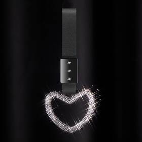 Fm-fabbay-1844 Fabbay Bling Car Accessories Heart Handle Ring Accessory For White