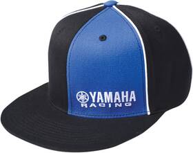 12-88076 Factory Effex Yamaha Racing Flexfit Hat - Black/royal Blue L/xl