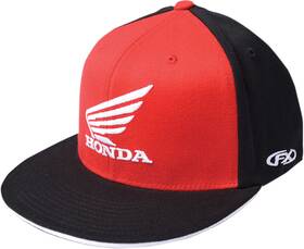 15-88346 Factory Effex Honda Big Wing Flexfit Hat - Red/black Large/xl