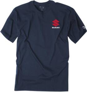 20-87406 Factory Effex Suzuki Shutter Premium T-shirt Xl Navy