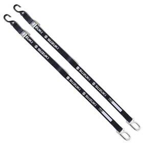 22-45482 Factory Effex Black Suzuki Tie Downs