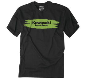 22-83100 Factory Effex Youth Kawasaki Team Green Tee S Black