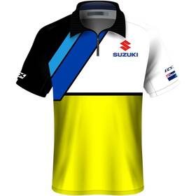 23-85402 Factory Effex Suzuki Team Pit Shirt Md White/yellow