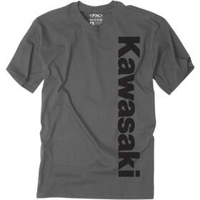 24-87108 Factory Effex Kawasaki Vertical T-shirt 2xl Charcoal