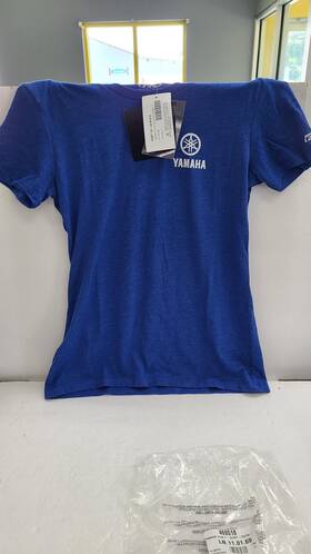 24-87214 Factory Effex Yamaha Icon T- Shirt / Royal L