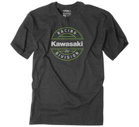 25-87102 Factory Effex Kawasaki Division T-shirt Md Heather Charcoal