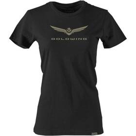 25-87854 Factory Effex Goldwing Bold Womens T-shirt Lg Black