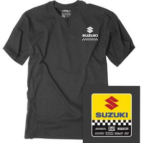 27-83406 Factory Effex Suzuki Starting Line Youth T-shirt Xl Heather Charcoal