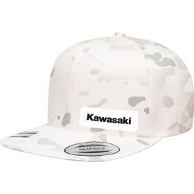 27-86106 Factory Effex Kawasaki Snapback Hats White