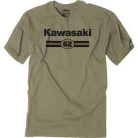 27-87122 Factory Effex Kawasaki Sixty Two T-shirt Md Green