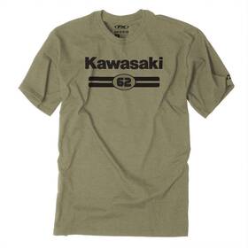27-87126 Factory Effex Kawasaki Sixty Two T-shirt - Heather Olive X-large
