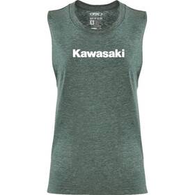 27-87154 Factory Effex Kawasaki Womens Tank Tops Lg Green