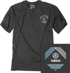 27-87216 Factory Effex Yamaha Lined T-shirt - Heather Charcoal Xl