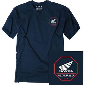 27-87322 Factory Effex Honda Octagon T-shirt Md Blue
