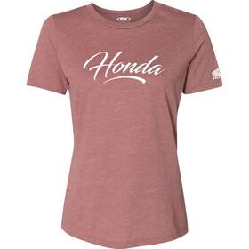 27-87340 Factory Effex Honda Script Womens T-shirt Sm Pink