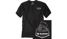 28-87408 Factory Effex Suzuki Track T-shirt 2xl Black
