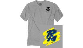 28-87412 Factory Effex Suzuki Retro Rm T-shirt Md Heather Gray