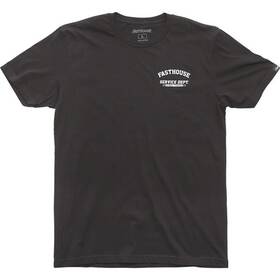 100001-00-08 Fasthouse Sz S Black Ignite Tee