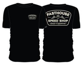 1000050012 Fasthouse Speed Shop Wedged Tee Black 2xl