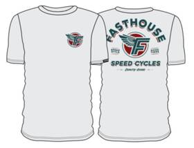 1000111111 Fasthouse Malen Tee White Xlg