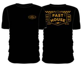 1000120011 Fasthouse Station Tee Black Xlg