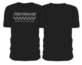 1000170009 Fasthouse Apex Tee Graphite Blk Med