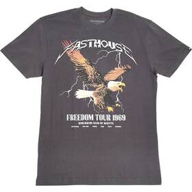 100020-00-08 Fasthouse Sz S Black Washed Arise Tee