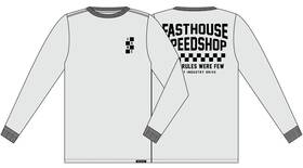 1100051109 Fasthouse Chalet Ls Tee White Md