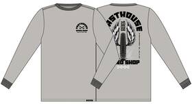 1100067009 Fasthouse Iron Steed Ls Tee Lt Gray Md