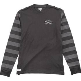 110020-00-12 Fasthouse Blackout Long Sleeve Tee Black/dark Grey Size Xxl