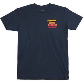 1219-3009 Fasthouse Gone Rippin Tee Navy Blue Size M