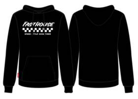 1250050008 Fasthouse Apex Pullover Black Sml