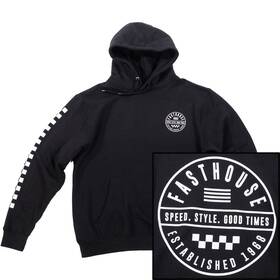 125043-00-08 Fasthouse Statement Hoody - Black Small