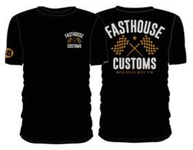 15820512 Fasthouse 68 Trick Tee Black Gold 2xl