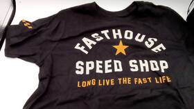 15870024 Fasthouse Youth Fast Life Short Sleeve Tee Black Xlg