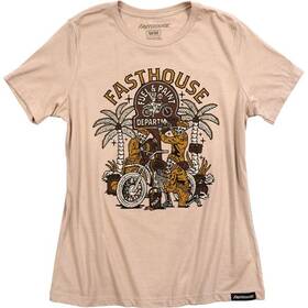 1639-1402 Fasthouse Macbre Womens Tee Heather Pink Sz M