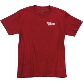 1644-4024 Fasthouse Marauder Youth Tee Cardinal Red Sz Xl