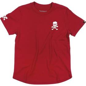 190007-40-24 Fasthouse Sz Xl Red Alkyd Youth Tee