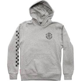 196000-00-22 Fasthouse Sz M Heather Grey Origin Youth Hoody