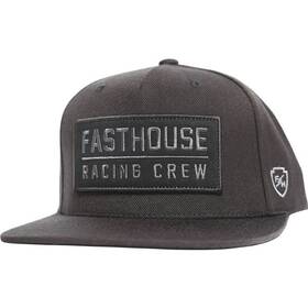 Fasthouse 197168028578 Racing Crew Snapback Hat Black