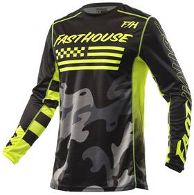 23110509 Fasthouse Grndhous Riot Jersy Bk/vz Md