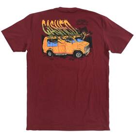 3211-8740-07 Fasthouse Cashed T-shirt Maroon X-large Red