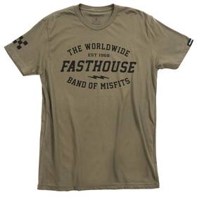 3214-9890-05 Fasthouse Coalition T-shirts Green Md