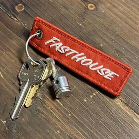 3217-5201-00 Fasthouse Logo Keychain - Red