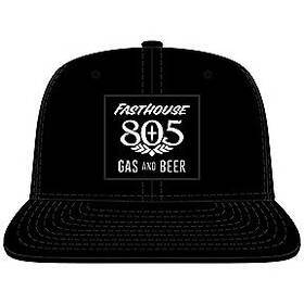 60600000 Fasthouse 805 Original Hat Black Os