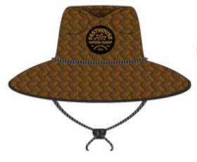 6300066000 Fasthouse Yth Deco Straw Hat Drk Nturl