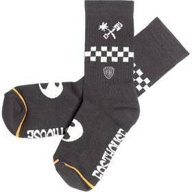 680002-00-00 Fasthouse Youth Gold Mine Crew Socks - Black