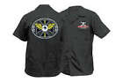 Fe50107xxl Lethal Threat Mens Pinstripe Eyeball Embroidered Work Shirt Vintage Xxl
